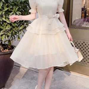 Fairycore Tiered Organza Party Dress