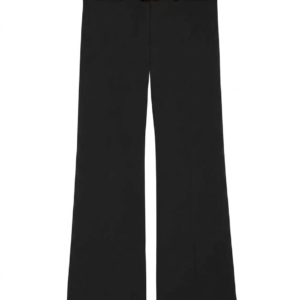 Luxury Black Wide Leg Trouser for Women