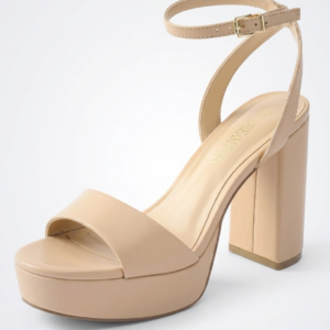 Elevate Chunky Platform Heeled Sandals