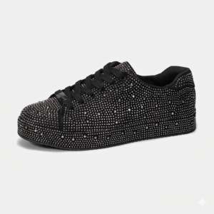 Starlight Sparkle Platform Rhinestone Sneakers