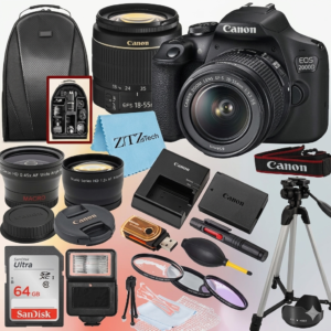 Canon EOS DSLR Camera Bundle