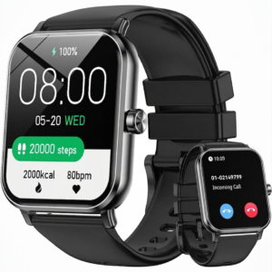 Black Fitness Smartwatch