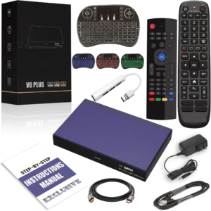Vseebox V6 Plus 8K Ultra HD Streaming Media Player Bundle
