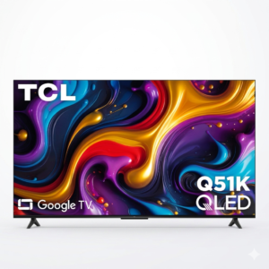 Modern TCL 65" QLED 4K Smart TV